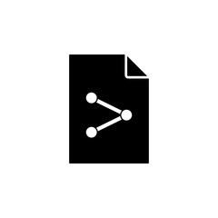 Poster - communications on document icon. Element of document icon. Premium quality graphic design icon. Signs and symbols collection icon for websites, web design, mobile app