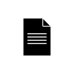 Poster - strips on document icon. Element of document icon. Premium quality graphic design icon. Signs and symbols collection icon for websites, web design, mobile app