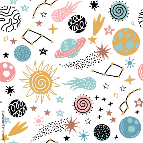 Cotton fabric Wzór z przestrzenią pąk