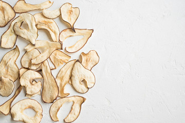 Canvas Print - Pear dehydrated chips