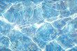 © Eno1 - Blue water texture and the bottom, laid out with a square tile.
