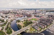 Aerial view of Tampere