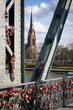 Ponte Com cadeados em Frankfurt