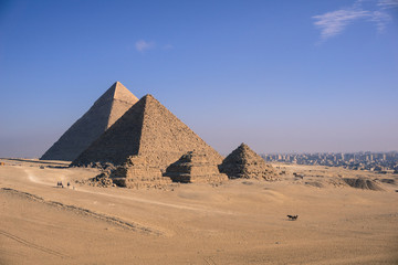the great pyramid and sphinx
