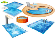 A Set Of Swimming Pool