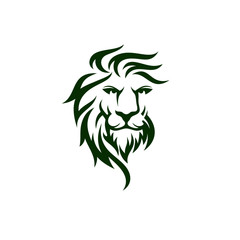 lion logo template