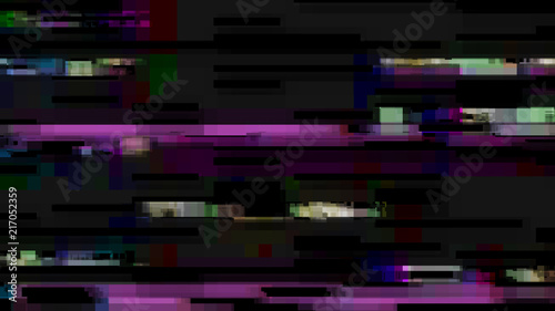 Glitch effect. Computer screen error. Error Video. Abstract Digital Pixel  Noise. TV signal fail. Glitch background. Photo Stock | Adobe Stock