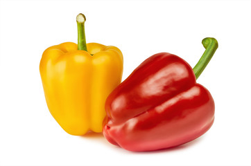 Sticker - Red and Yellow Bell Pepper