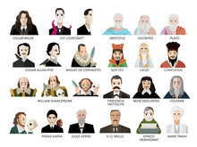 great writers portraits