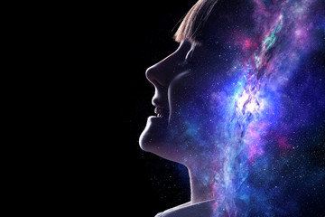 Wall Mural - mystery of space world