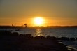 Sonnenuntergang am Strand