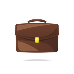 Wall Mural - Briefcase vector isolated illustration