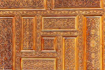 Arabic wood carving