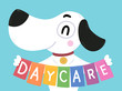 Dog Day Care Banner Illustration