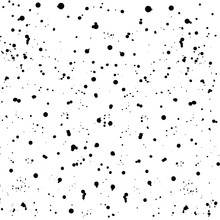 Vector Seamless Repeat Ink Splatter Texture. Perfect For Texturing, Overlay, Backgrounds, Textile, Scrap Booking
