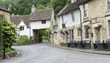 Fototapeta Natura - Quaint village of Castle Combe in the Cotswolds, Wiltshire, England
