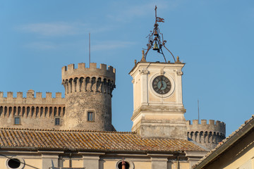 Castello Orsini-Odescalchi, Medieval castle in Bracciano, in the Province of Rome, Lazio, Italy, built in the 15th century