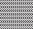 © designagy - INVERSE  HORIZONTAL ARROW. OPTIC ART. SEAMLESS VECTOR PATTERN.