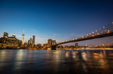 Fototapeta  - New York city sunset panorama 