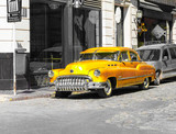 Fototapeta Nowy Jork - auto antiguo