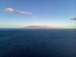 Hawaii Island of Lanai from Maui Shore at Sunrise