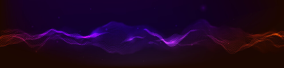 Music abstract background. Equalizer for music, showing sound waves with musical waves, the concept of a music equalizer vector.