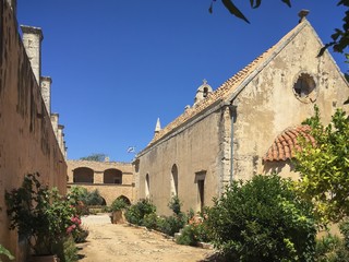 Crete Greece Arkadi Monastery