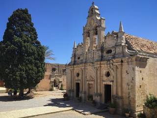 Crete Greece Arkadi Monastery