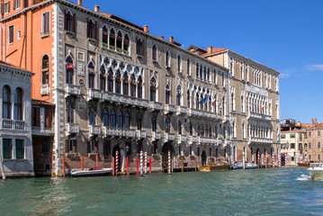 Poster - Palaces on Grand Canal, Venice, Italy