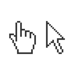 Fototapete - Vector cursor icons.