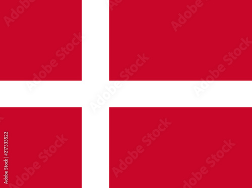 Flag of Denmark Canvas