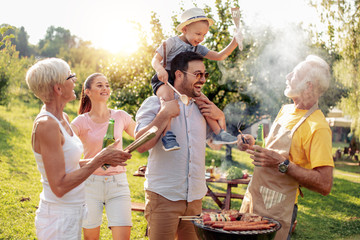 Canvas Print - Barbecue time