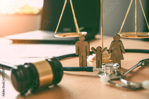 Fotomural Lawyer Scales Justice - Law Concepts on Human Rights