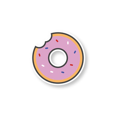 Wall Mural - donut patch