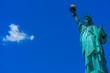 Statue of Liberty in Blue Sky