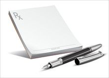 Doctors Rx Prescription Pad Fountain Pen - Elegant Writing Instruments