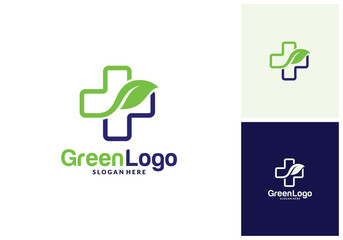 Wall Mural - Health tree people logo and Icon Template, Green logo vector