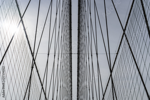  Fototapeta biały most   liny-bialego-mostu