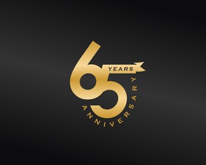 Sticker - 65 years anniversary