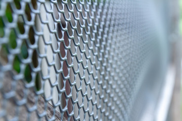 Plastic net texture abstract background