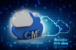 © jijomathai - 3d rendering cms cloud