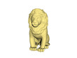 Steinerne Statue eines Löwen