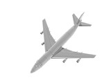Fototapeta  - Passagierflugzeug am Himmel