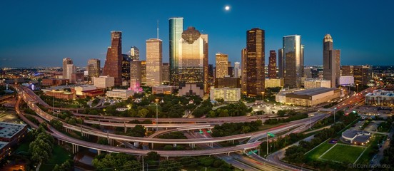 Wall Mural - Houston, Texas Skyline At Dusk