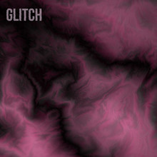 Glitch Background. Pink Black Color Diffusion.  Watercolor Painting Digital Effect. Futuristic Vector Illustration. Marble Texture. Smooth Silky Effect.