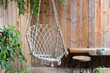Hanging rope chair i