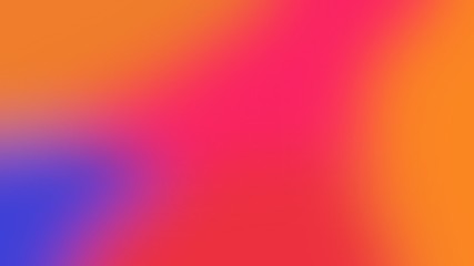 Abstract blurred gradient background in bright colors. Colorful smooth illustration