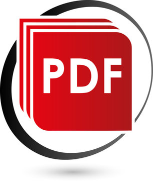 PDF Vektor Icon, Logo