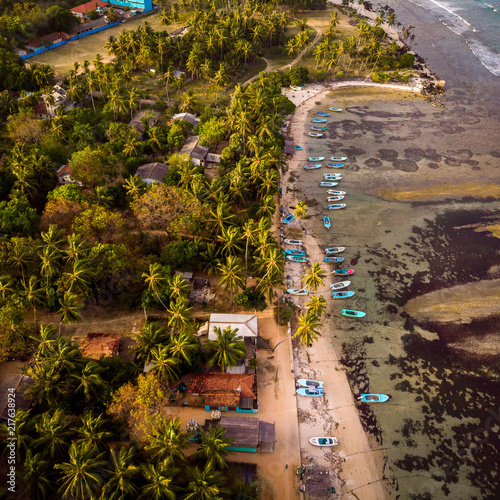 Plage De Tricomalay Au Sri Lanka Drone Buy This Stock