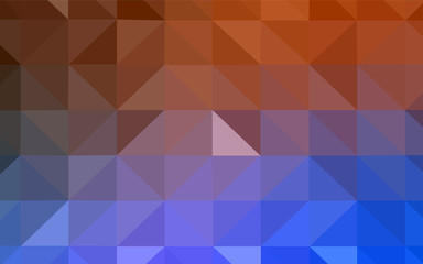 Wall Mural - Light BLUE vector low poly layout.